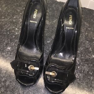 FENDI Patent Leather Heels
